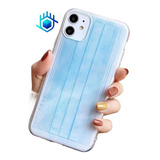 Funda Para iPhone Cubrebocas Divertida Mujer Hombre Case 3d