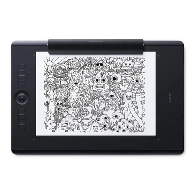 Tableta digitalizadora Wacom Intuos Pro Paper Edition M PTH-660P con Bluetooth black | Meses sin interés