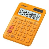 Calculadora Casio Ms20 Impuesto Solar  Numero Grande Negocio Color Amarillo