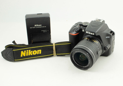 Nikon Kit D3500 + Lente 18-55mm Vr - Negro