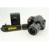 Nikon Kit D3500 + Lente 18-55mm Vr - Negro