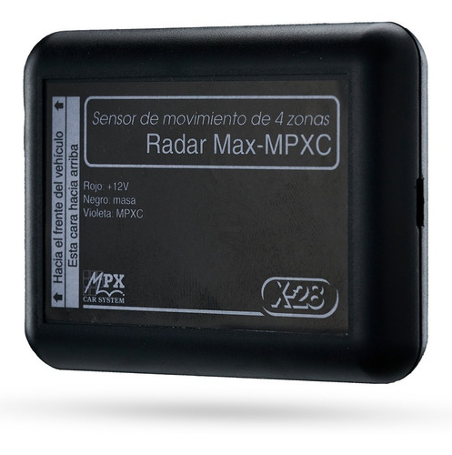 Sensor Movimiento Exterior X-28 Para Alarma Auto Moto Radar