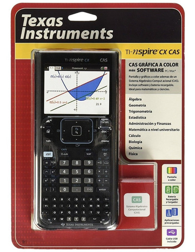 Calculadora Texas Instruments Ti Nspire Cx Cas Envío Gratis