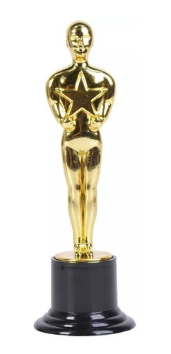 50 Estatuilla Premio Oscars 15cm Hollywood Temática Trofeo