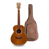 Guitarra Electroacústica Bamboo Koa 38'' C/ Funda Acolchada