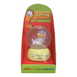 Garfield Mini Esfera De Cristal Con Agua