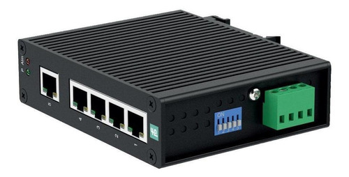 Switch Industrial Ethernet 5 Portas - Icrl-u-5rj45-din