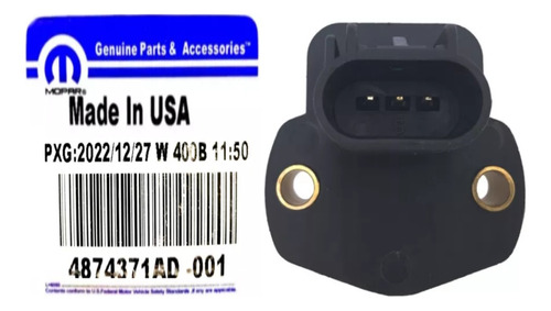 Sensor Tps Dodge Liberty Dakota Kj Ram Durango 3.7 2004-2006 Foto 6