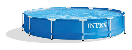 Piscina Estrutural Redonda Intex Capacidade De 6503 Litros