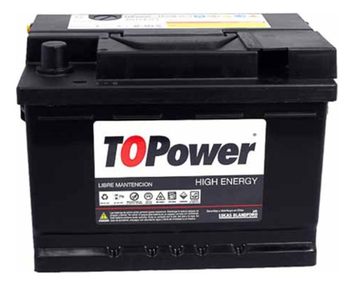 Bateria Topower 55 Amp Borne Std Post Der