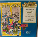 Lp William Boyce - The 8 Symphonies - Gravadora Turnabout Ma