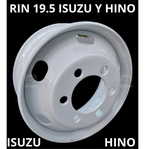 Rin 19.5 Acero Nuevos Isuzu Y Hino