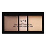 Nyx Professional Makeup Paleta De Resaltado Y Contorno E