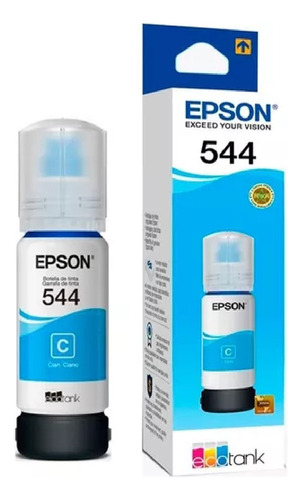 Tinta Epson Original T544220-al Cian L1110/ 3110/ 3150/ 