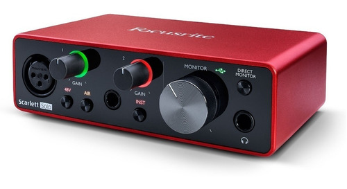 Interfaz Focusrite Scarlett Solo Tercera Generacion - Oddity