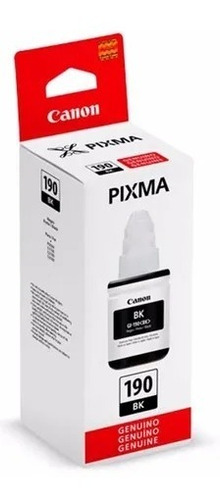 Tinta Canon Original Gi- 190 Bk Serie Pixma 70 Ml