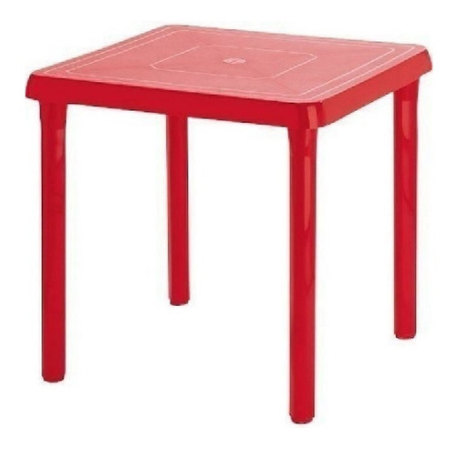 Mesa Caribe Ii Rimax Rojo