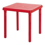 Mesa Caribe Ii Rimax Rojo