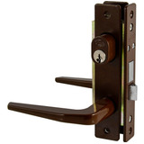 Cerraduras Aluminio P/puerta Café Doble Cilindro Lock