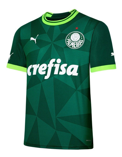 Camisa Palmeiras 2023 Uniforme 1 Verde Puma Original