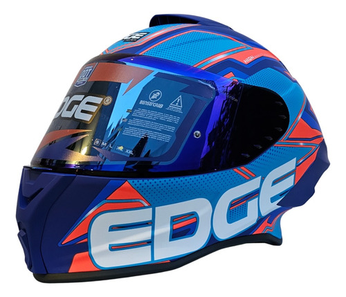 Casco Moto Edge Nueva Temporada Shangai Integral Dot Y Ece