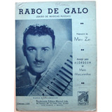 A8127 Partitura Rabo De Galo Para Acordeon De 1952 Baião Rus