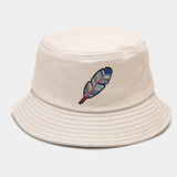 Sombrilla Con Estampado, Sombrero De Pescador Suave, Sombrer