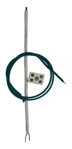 Termocupla Tipo K 1350 2mm + Bornera + Cable 