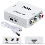 Convertidor Adaptador De Video Hdmi A Rca Audio/video Hd1080