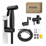 Kit De Bidet Portatil Para Inodoro - Bellearly Negro 