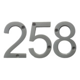Números Decorativos Para Oficinas, Mxdgu-258, Número 258,  1