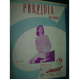 Partitura Cancion Perfidia Peggy March Alberto Dominguez