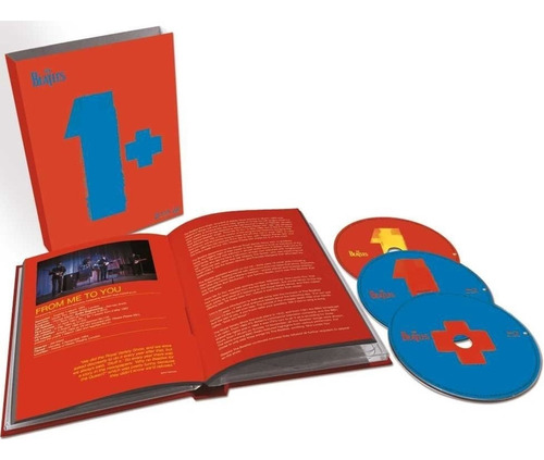 The Beatles  1 + - Box - 2 Bluray + 1 Cd + Libro