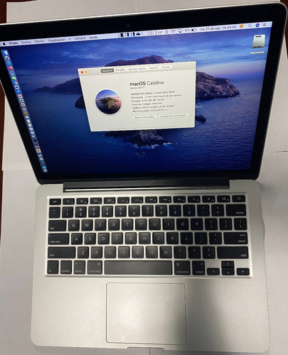 Macbook Pro A1502, 2015, Core I5, 8gb, 128gb Ssd