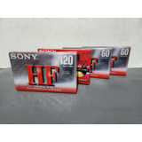 Cassets Sony Hf Tipe L. 4 Pzas 120 Us Eq. 