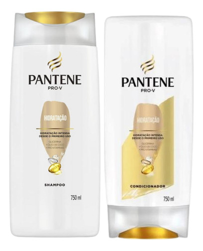 Shampoo + Condicionador Pantene Pro-v Hidratação 750ml