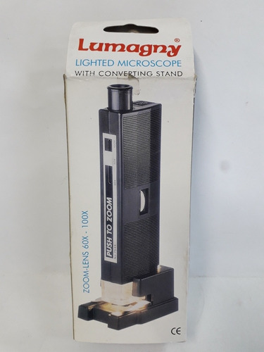 Microscópio Portátil De Bolso 60x - 80x - 100x Lumagny