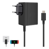 Adaptador Cargador Rápido Compatible Nintendo Switch/lite