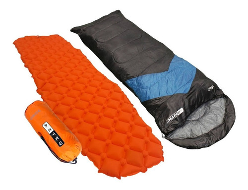 Saco De Dormir Viper Nautika Impermeável + Colchonete Orok