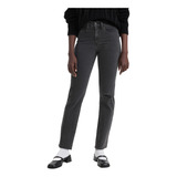 Jeans Mujer 724 High Rise Straight Negro Levis 18883-0273
