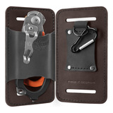 Funda De Cuero Para Leatherman Raptor - Funda Unica Con Trab