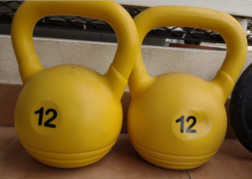 Pesa Rusa Kettlebell Plástica Mir X 12 Kg