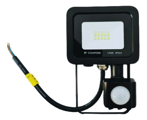 Proyector Led Con Sensor Ip65 10w 800 Lúmenes Luz Fría 