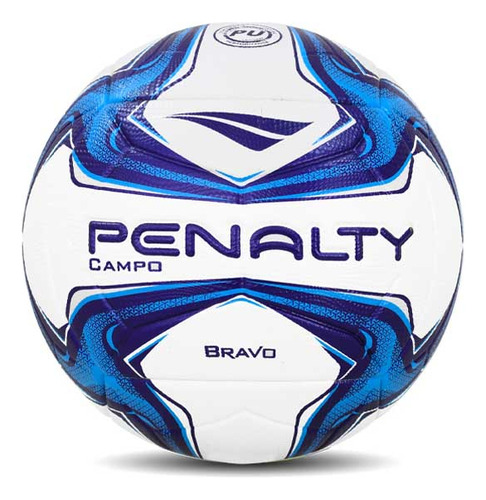 Bola De Futebol Campo Grama Natural Bravo Xxiv Penalty