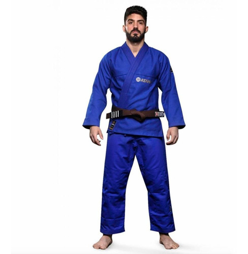 Kimono Jiu Jitsu Atama Classic Azul Adulto Unissex