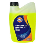 Liquido Refrigerante Gulf Orgánico Amarillo 1 Litro
