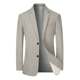 Saco Blazer Hombre Moda Formal Casual Confort Slim Fit