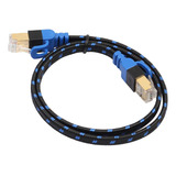 1 Pieza Cable Ethernet De Braid Cat7 Rj45 Delgado Flexible