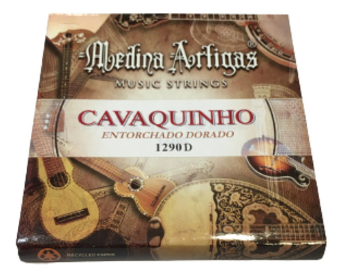 Encordado Cavaquinho Medina Artigas 1290d Dorado