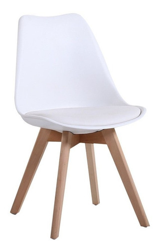 Pack 6 Sillas Tulip / Eames Acolchadas